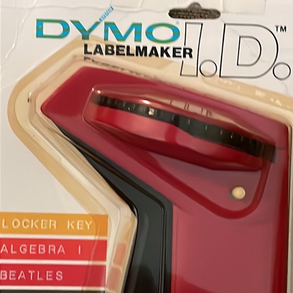 Vintage NOS DYMO I.D. Labelmaker Label Maker in Original Packaging Free Shipping - Picture 2 of 4
